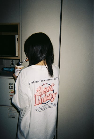 今天的情話棉質短袖T恤2