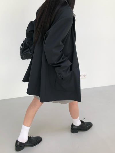 oversize時髦派西裝外套13