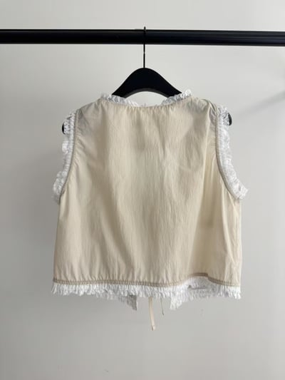 SALE！蕾絲棉質背心3