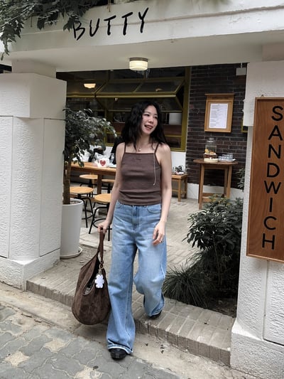 經典質感刺繡LOGO條紋背心2