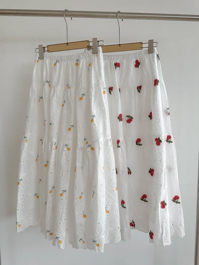 小可愛蕾絲刺繡長裙5