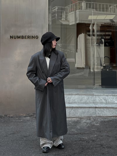 經典必備寬鬆長版西裝外套5