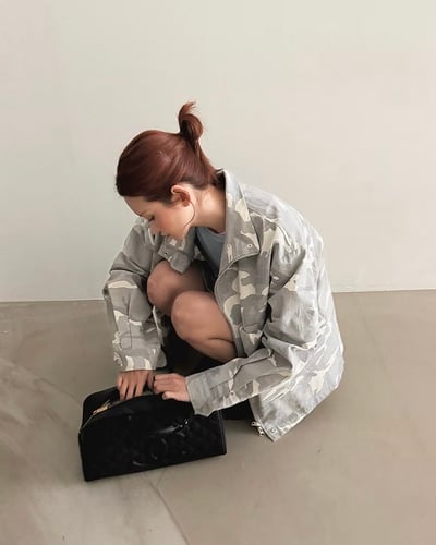 街頭迷彩落肩寬版外套3