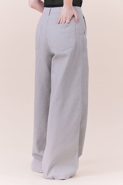 每天都穿挺版牛仔寬褲S/M1