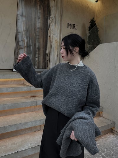 高CP值兩件式柔軟針織上衣7