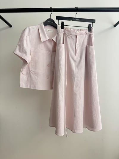 夏日棉麻小公主上衣（成套優惠）8