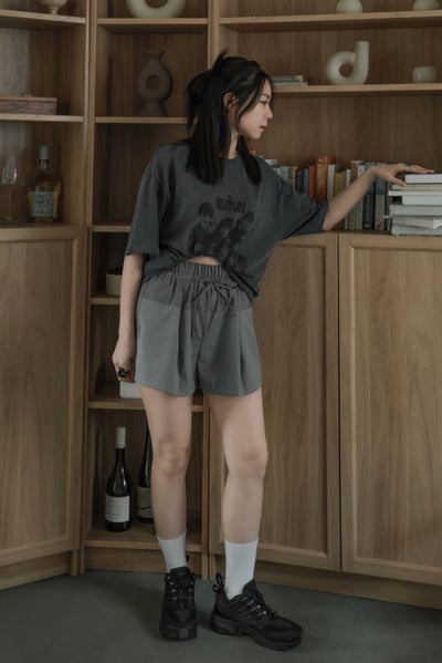 Beatles美式印圖寬版T恤8