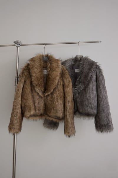 街頭最時髦大翻領毛外套19