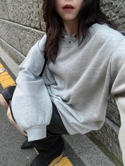 隨性斜肩/一字領兩穿大學踢4