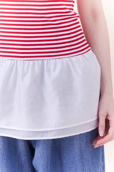 韓系必備彈性顯瘦背心裙14