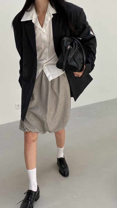 oversize時髦派西裝外套12