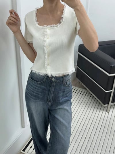 舒服軟Q抽鬚針織小外套4