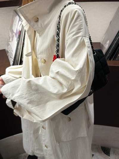 自留款細節滿滿立領風衣外套3