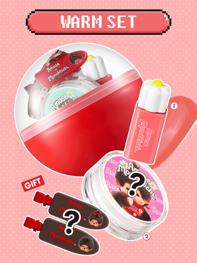 髮夾扭蛋組（含唇釉和氣墊粉餅）3