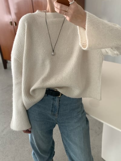 高CP值兩件式柔軟針織上衣14