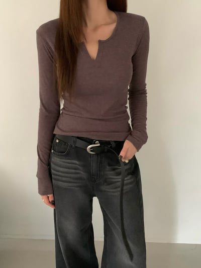 超舒服百搭開領上衣（自留）3