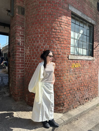 韓系簡約好版型風衣外套6