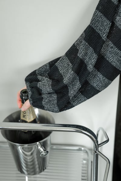 自然隨性寬袖短版針織小外套5