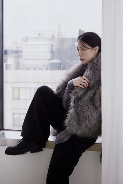 街頭最時髦大翻領毛外套15