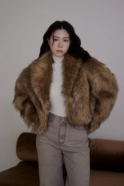 街頭最時髦大翻領毛外套3