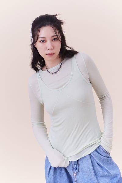 百搭柔棉兩件式背心上衣6