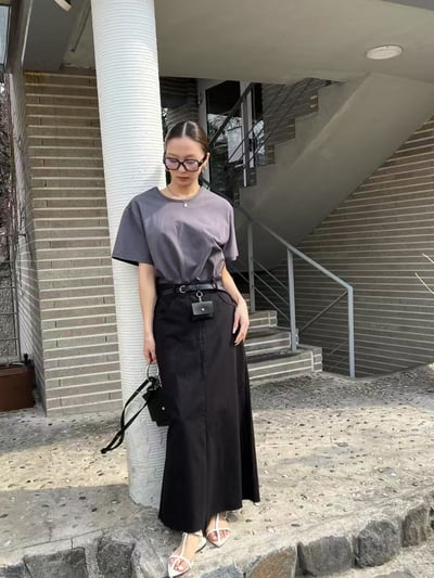 拼接透膚超柔棉短袖上衣4