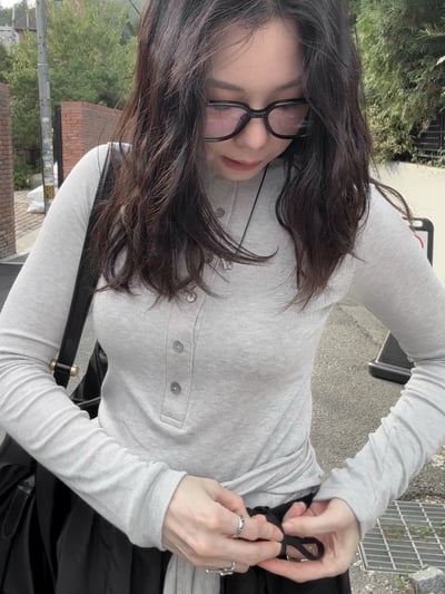 親膚彈力兩面穿立領上衣3