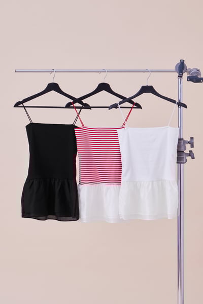 韓系必備彈性顯瘦背心裙15