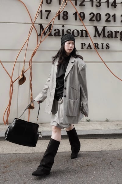 oversize時髦派西裝外套6