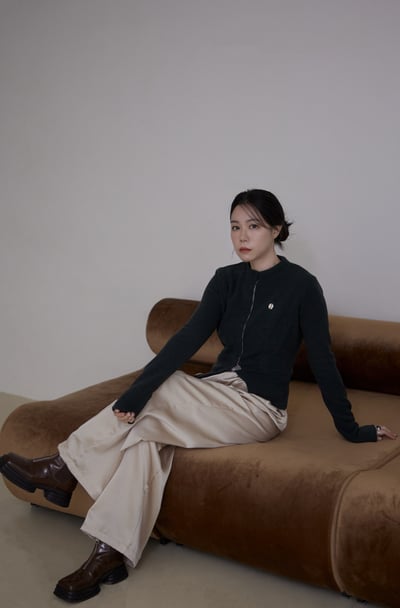 高級光澤溫柔緞面長褲8