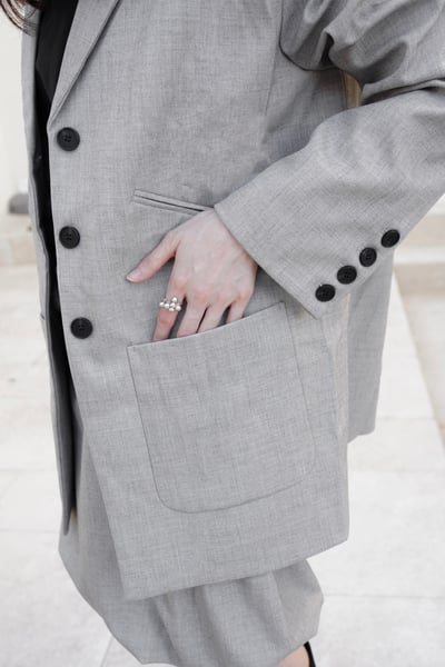 oversize時髦派西裝外套15