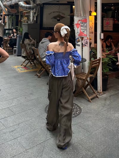 慵懶夏日涼感天絲長褲10