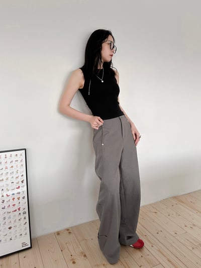 後背小挖空彈力棉Bra背心4