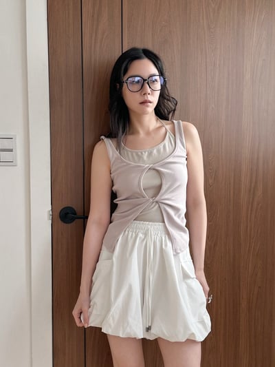 大口袋舒服氣球短褲4