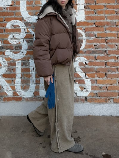 含羊毛針織手套（可露指）5