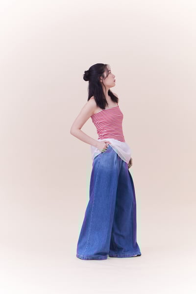 韓系必備彈性顯瘦背心裙12