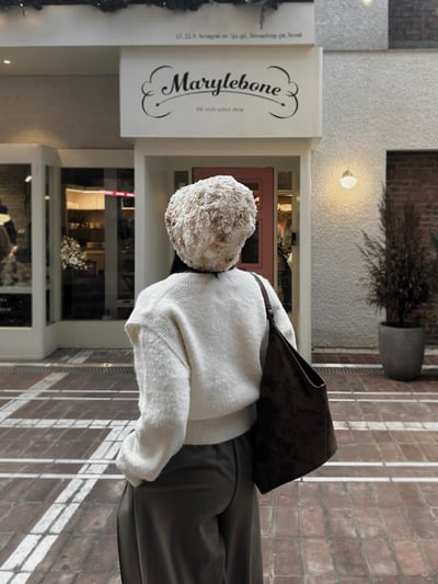 冬季毛絨絨渲染漁夫帽3