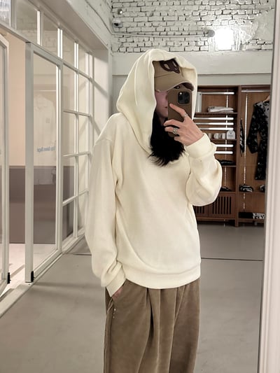 一體成型連帽設計上衣15