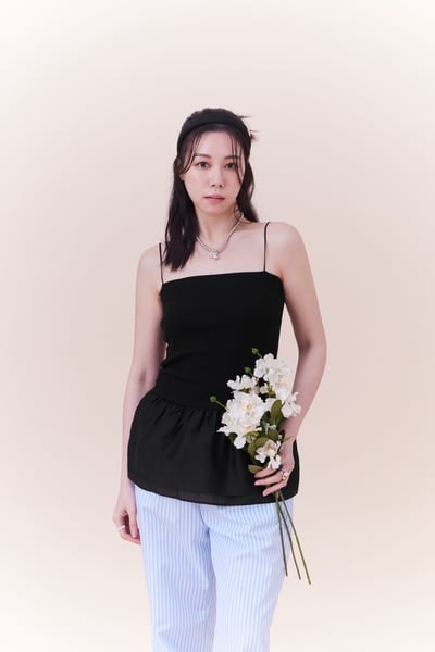 韓系必備彈性顯瘦背心裙3