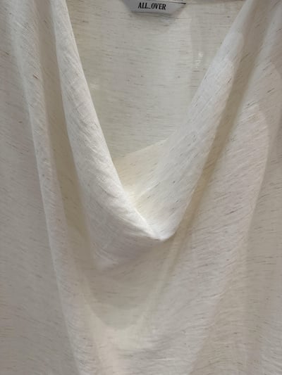 垂墜線條棉麻無袖上衣4