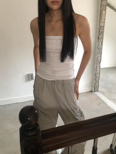 棉質超彈力百搭平口背心2