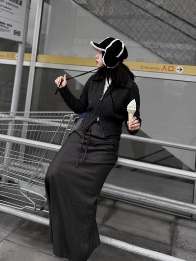 熱賣款QQ羊羔毛小臉飛行帽12