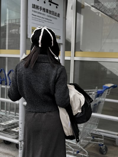 熱賣款QQ羊羔毛小臉飛行帽10