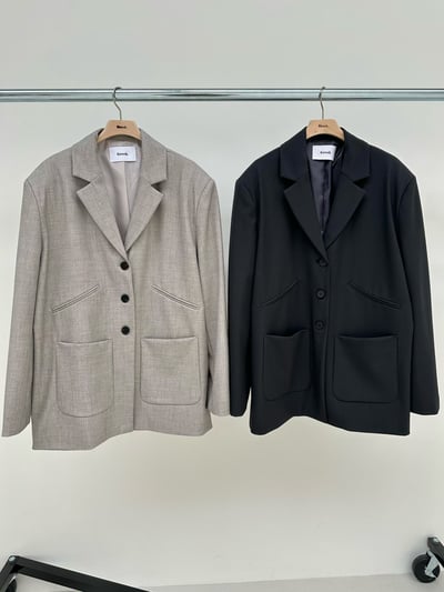 oversize時髦派西裝外套17