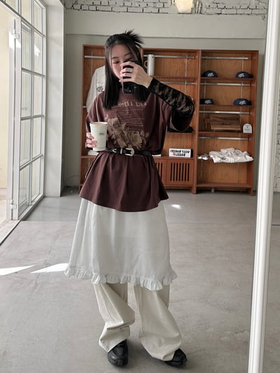 挺版顯瘦大口袋設計長褲14