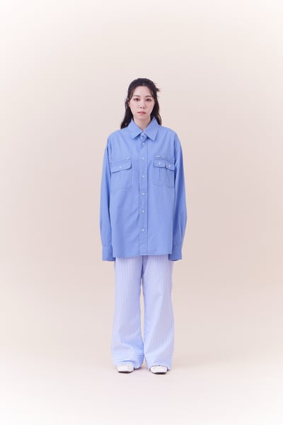 工裝口袋設計襯衫6