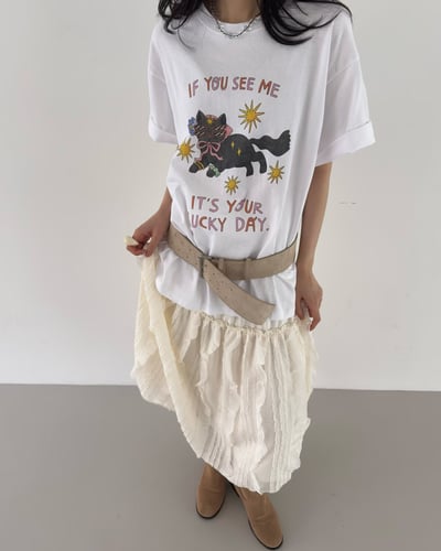 墨鏡喵咪巨可愛T恤7