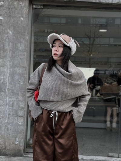 高CP值兩件式柔軟針織上衣8