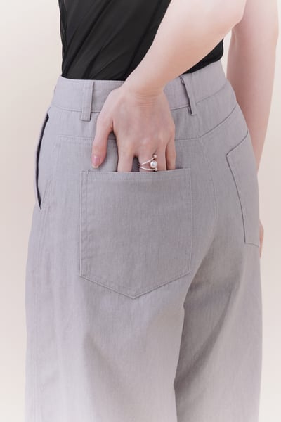 每天都穿挺版牛仔寬褲S/M12