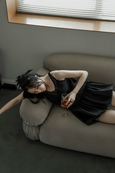 性感浪漫教主紡紗背心澎裙13